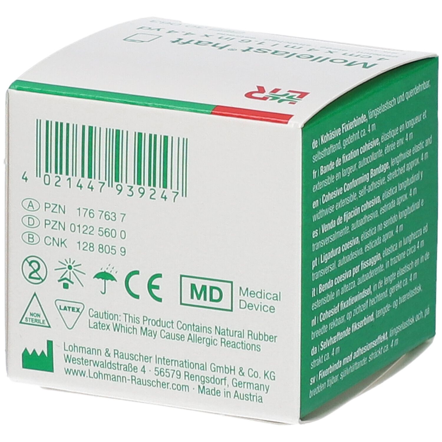 Mollelast Haft 4cm x 4m 30063