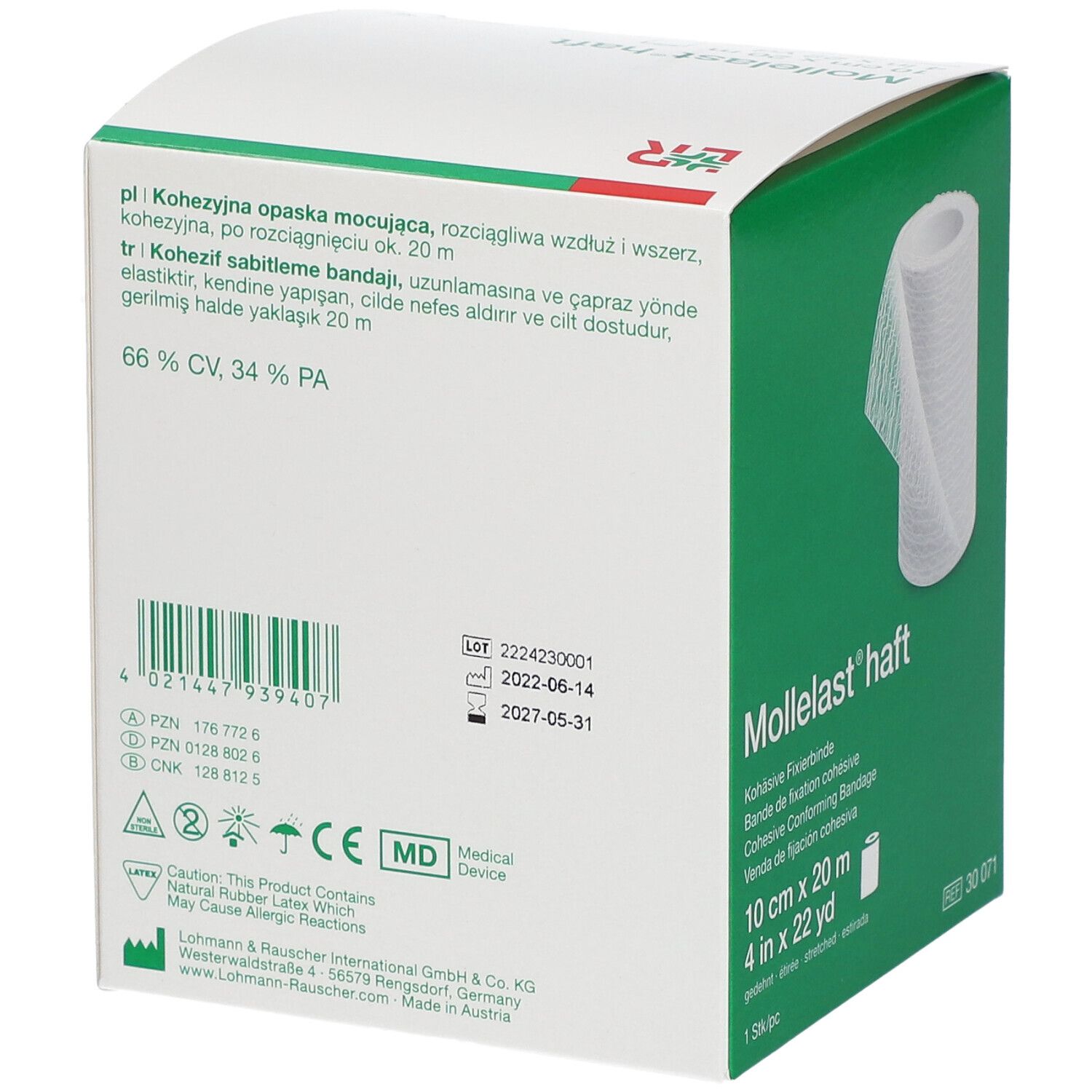 Mollelast® haft 10 cm x 20 m