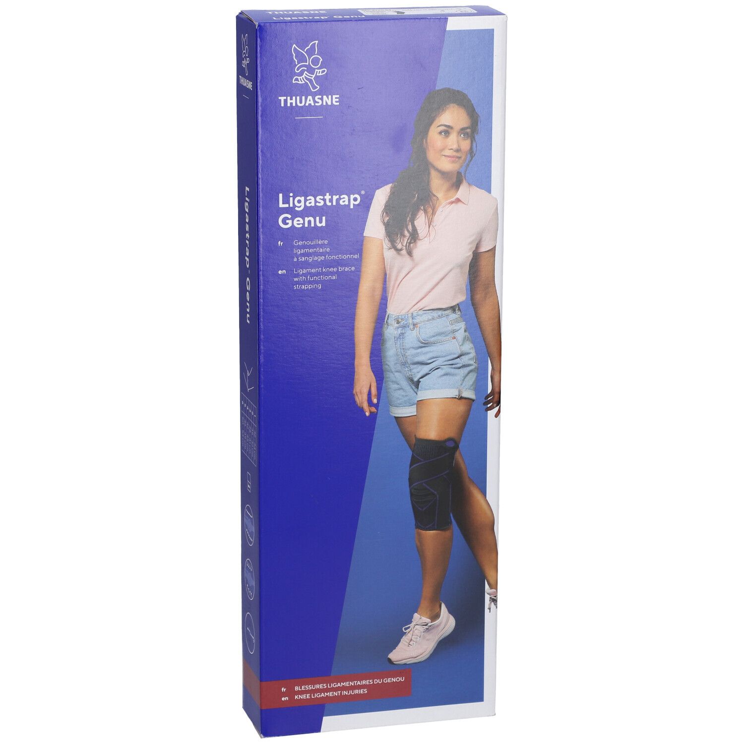Thuasne Ligastrap Kniebrace Zwart Maat 4
