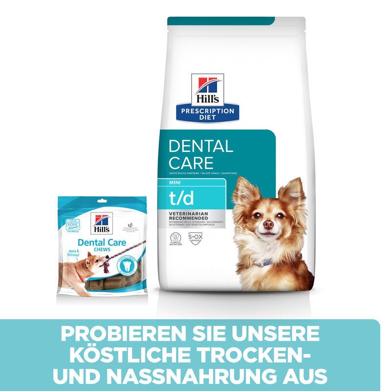 Hill's™ Prescription Diet™ t/d™ Canine Mini au Poulet