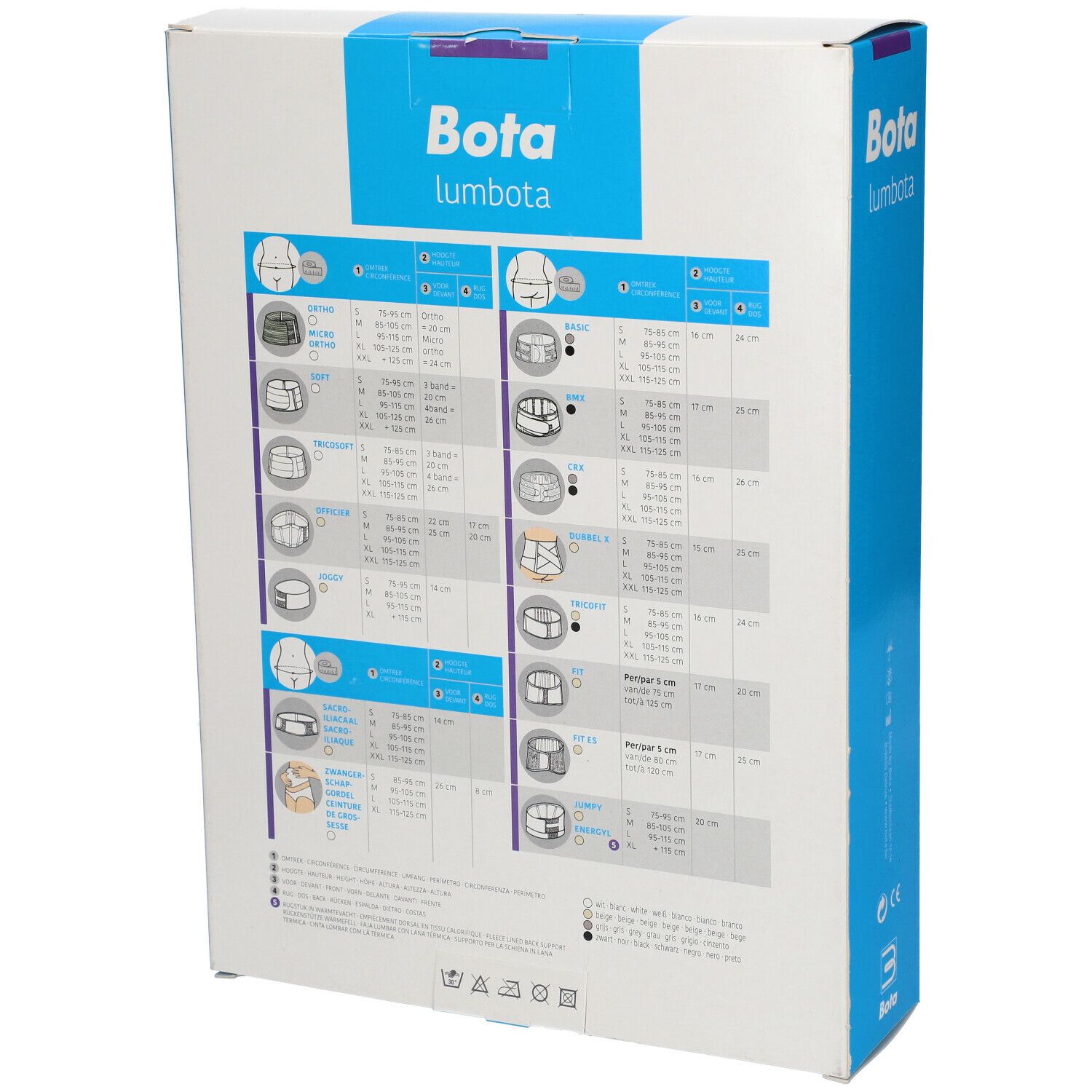 Bota Lumbota Fit Écru H: 10 Taille 80 cm