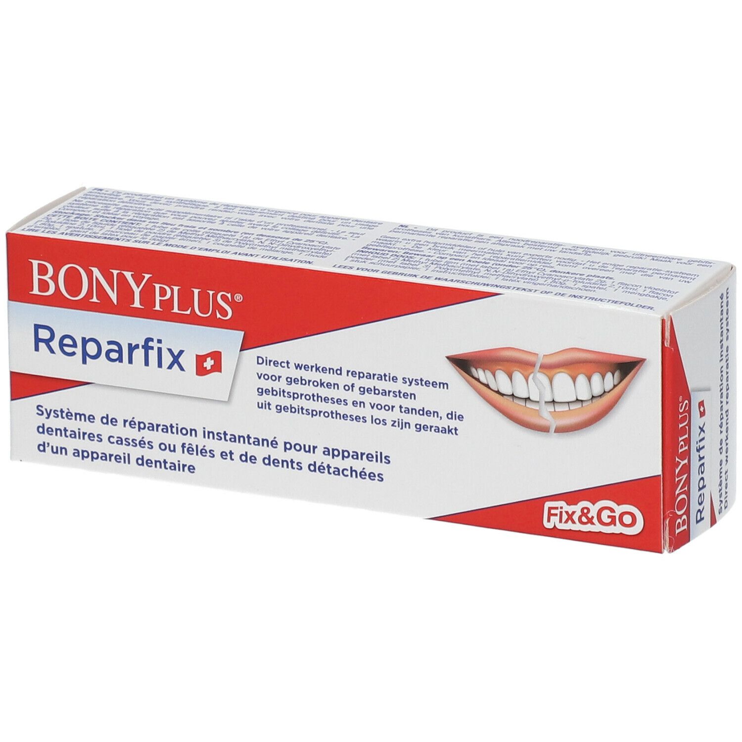 Bony Plus Reparfix Colle Dentier Kit Complet