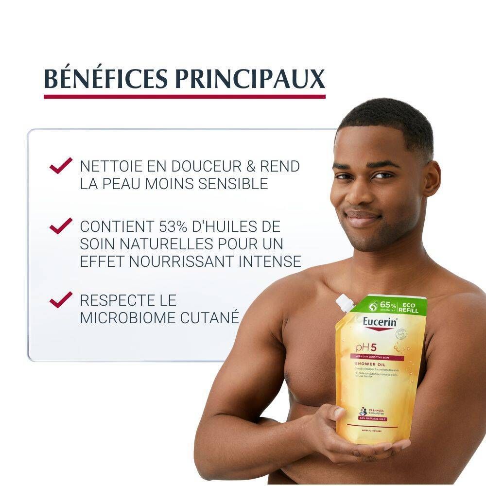 Eucerin® pH5 Huile de Douche Recharge Peau Sensible