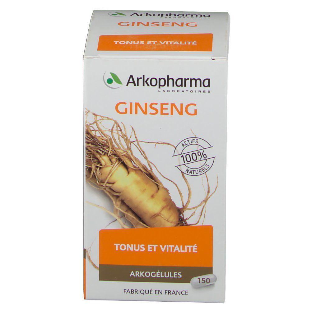 Arkopharma Arkogélules® Ginseng Végétal Tonus et Vitalité