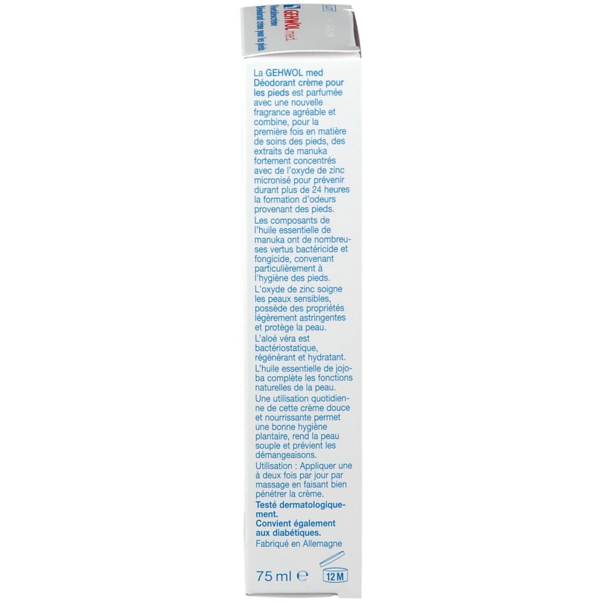 Gehwol med® Deo Crème Pieds