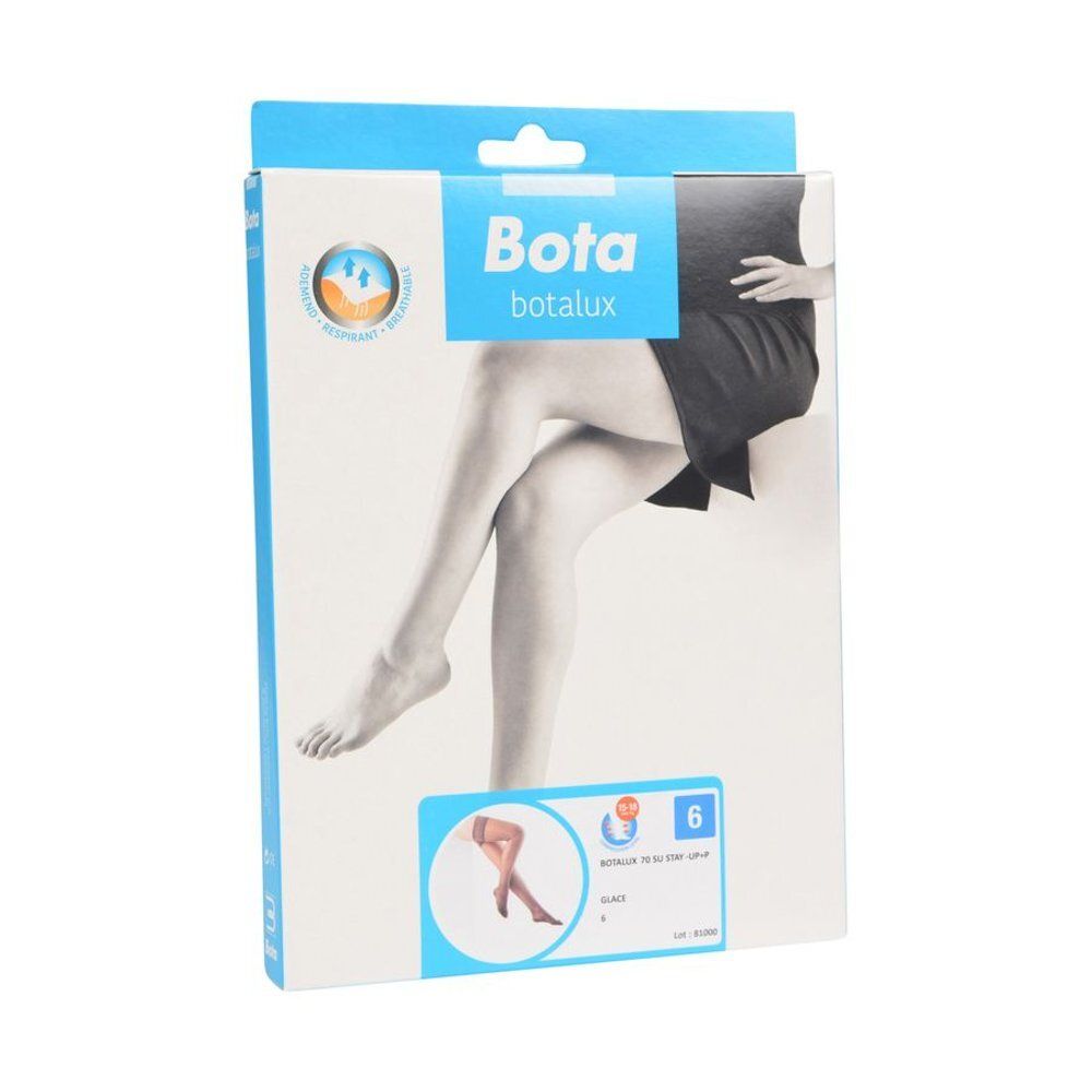 Emballage de Botalux 70 Stay-Up SU Glace M6. Nom du produit et logo visibles. Vue en biais.