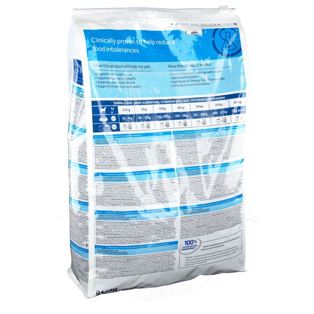 Hill's Prescription Diet™ d/d Aliment pur chien au saumon et riz
