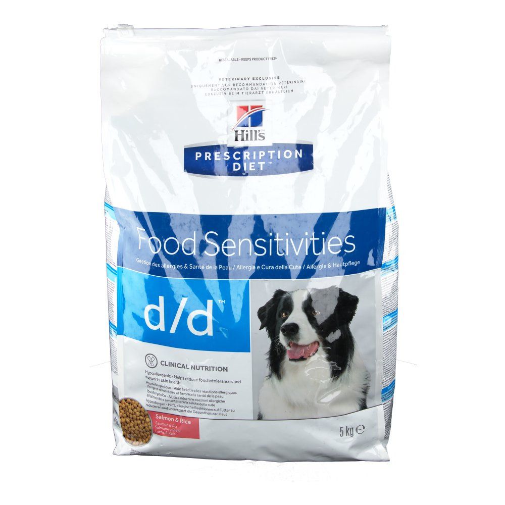 Hill's Prescription Diet™ d/d Aliment pur chien au saumon et riz
