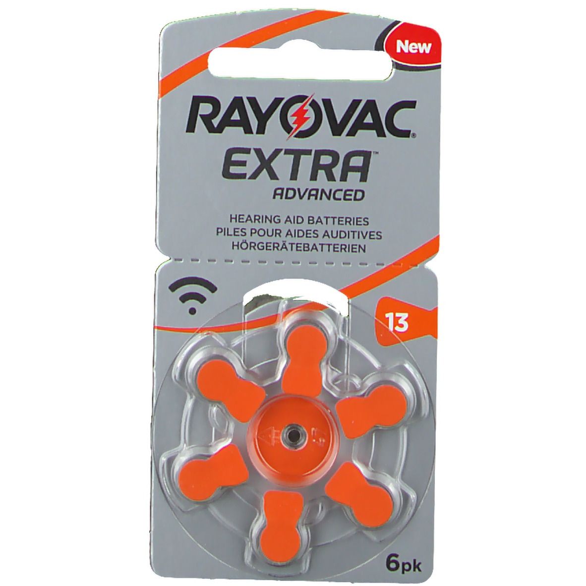 RAYOVAC EXTRA ADVANCED Piles Taille 13