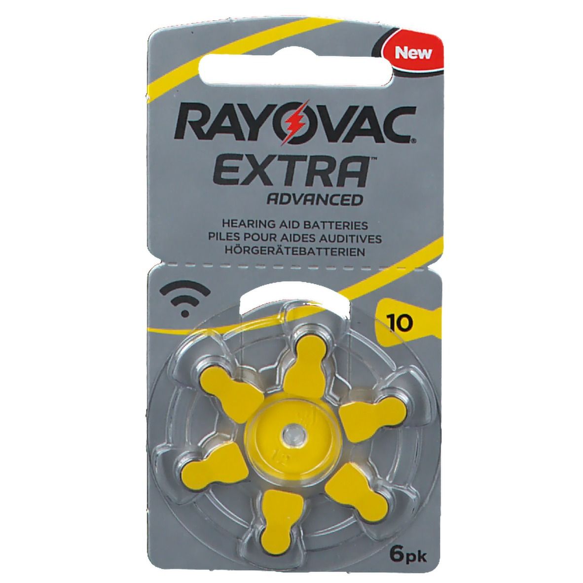 RAYOVAC EXTRA ADVANCED Piles Taille 10
