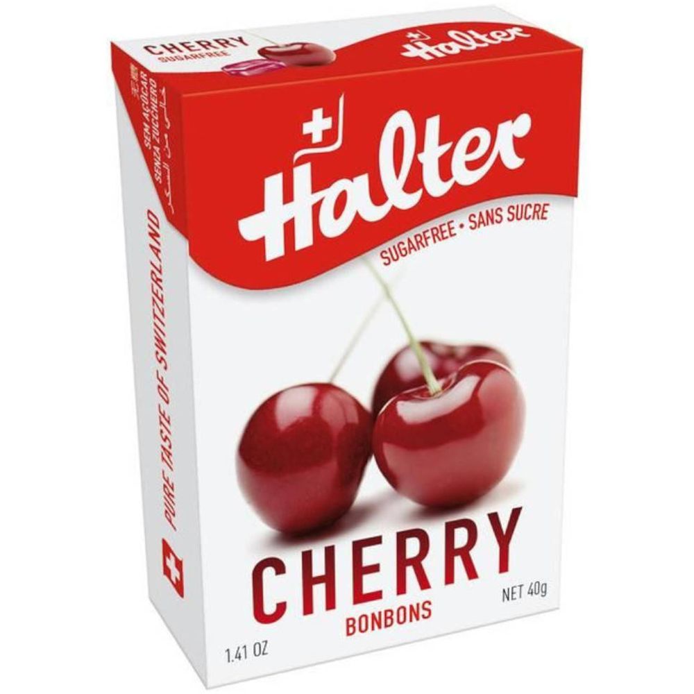 Halter Bonbons Cerise Sans sucre