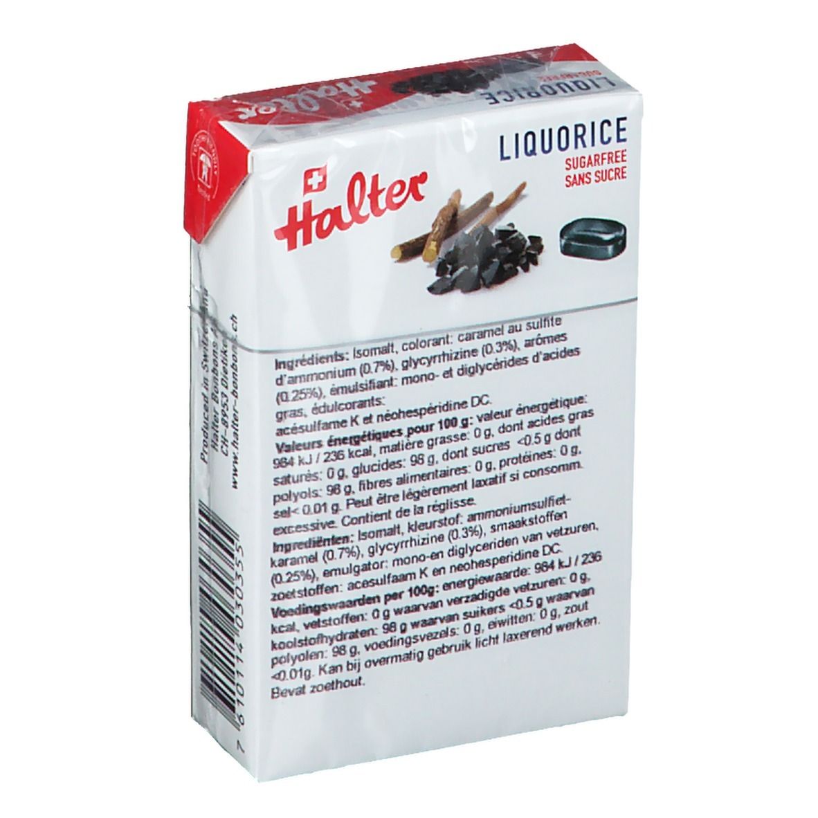 Halter Réglisse bonbons