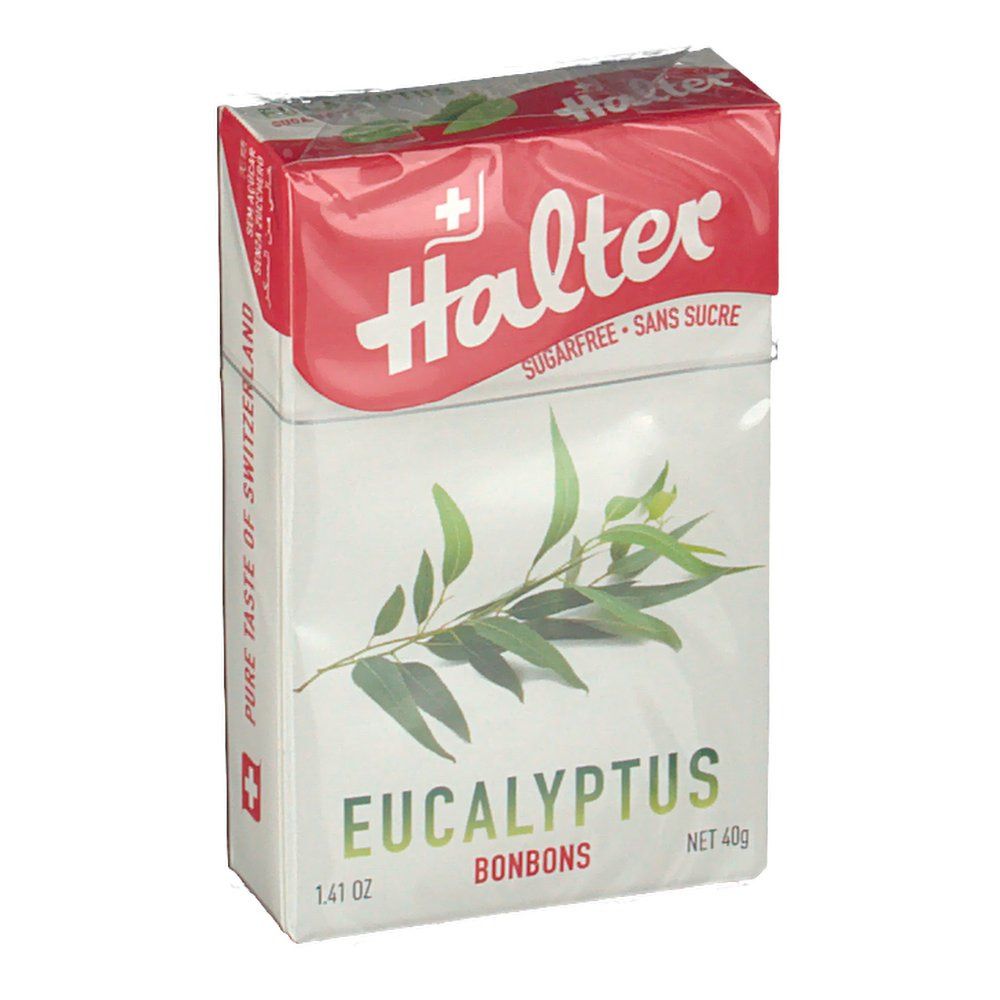 Halter Bonbons Eucalyptus sans sucre