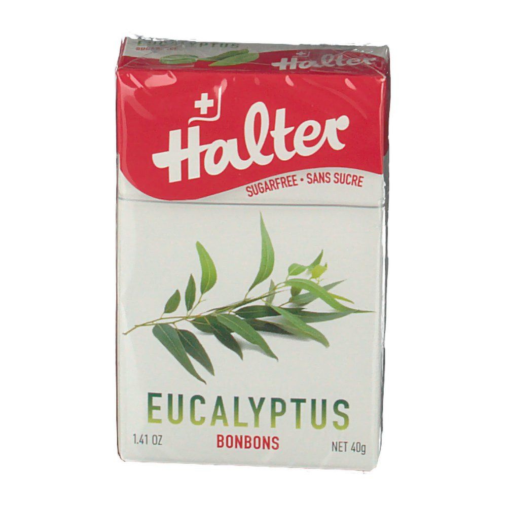Halter Bonbons Eucalyptus sans sucre