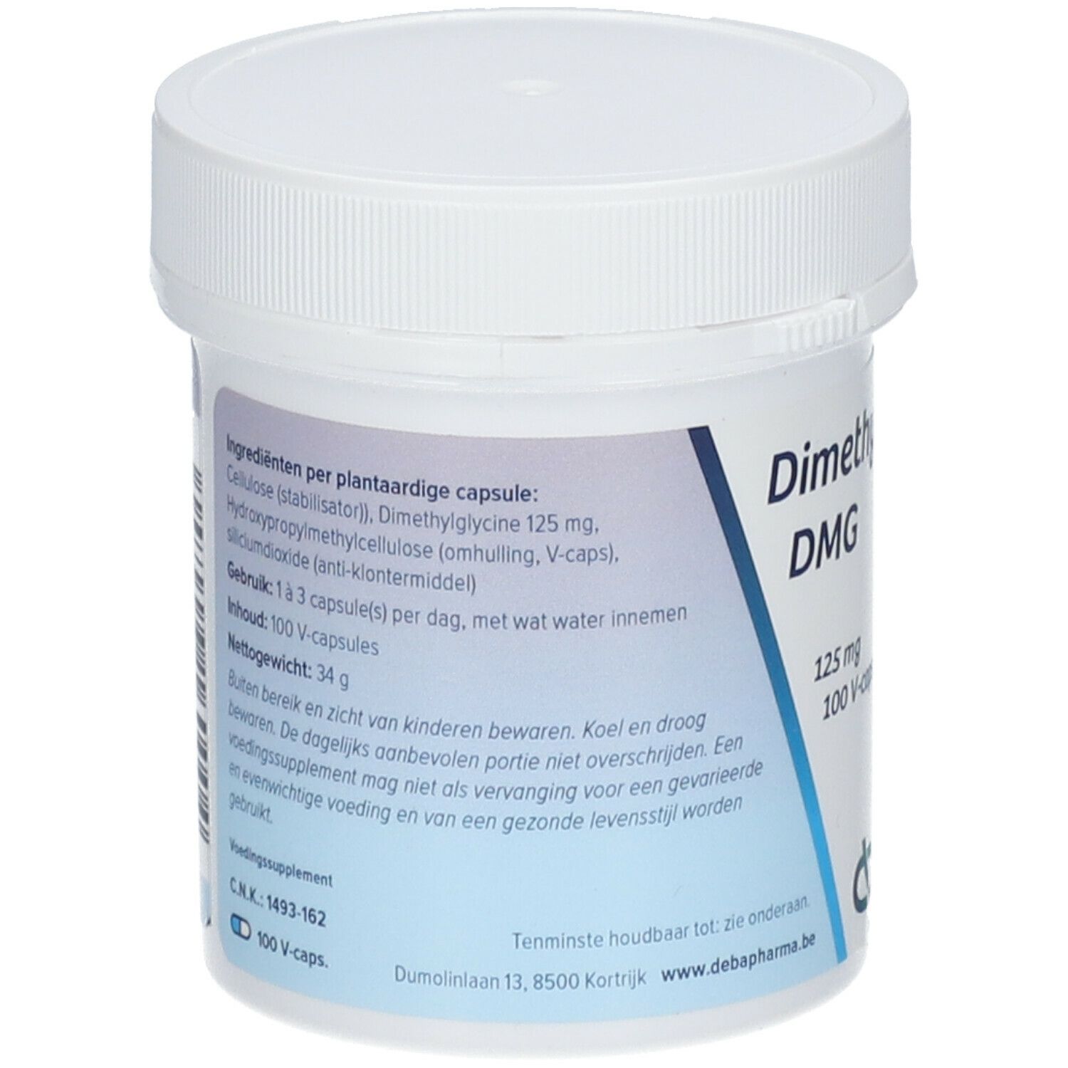 Deba Pharma Vitamine B-15 (DMG) 125 mg