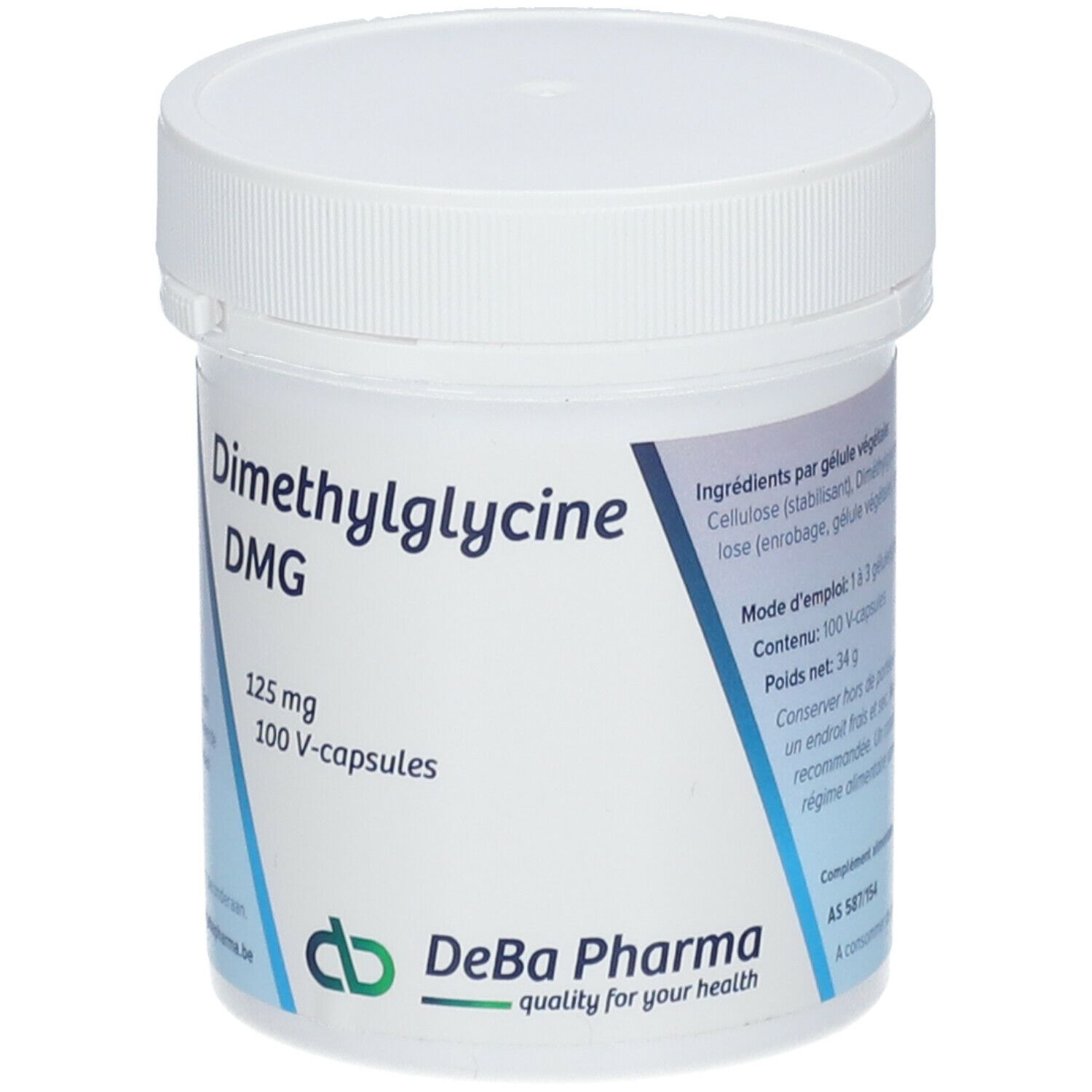 Deba Pharma Vitamine B-15 (DMG) 125 mg