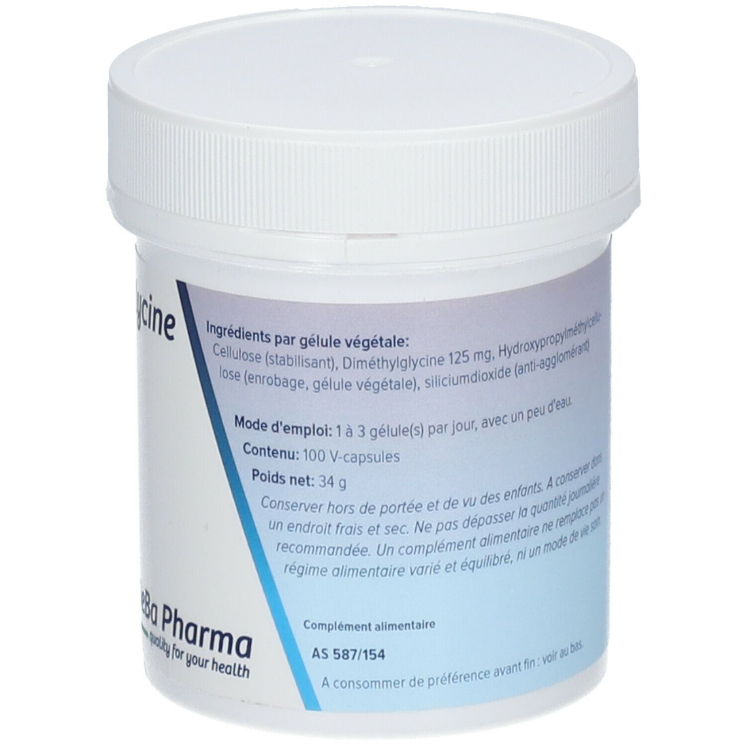 Deba Pharma Vitamine B-15 (DMG) 125 mg