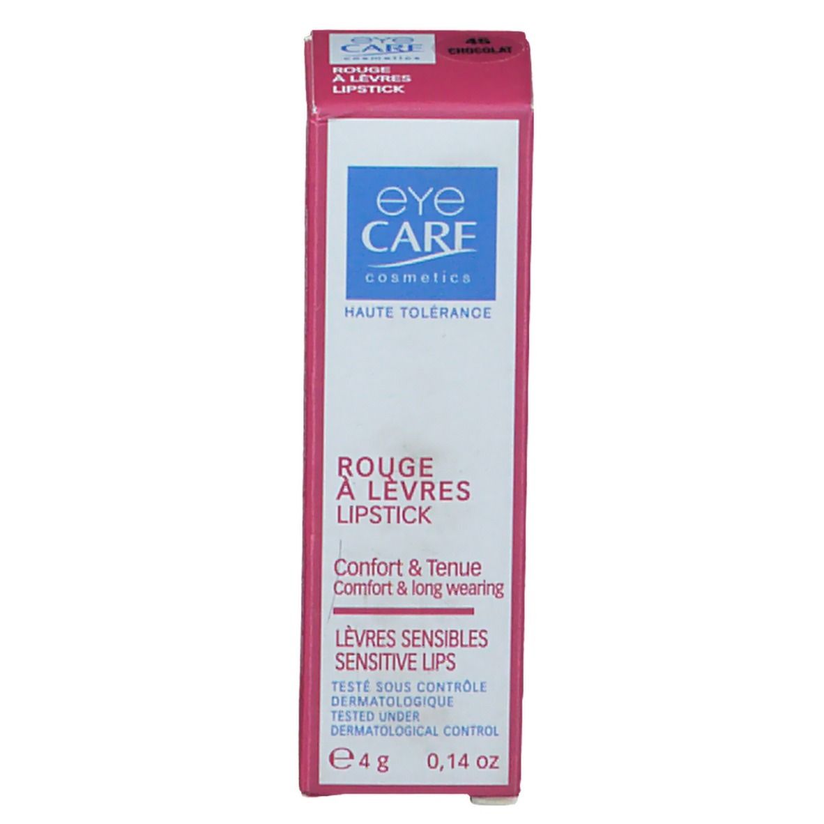 Eye Care Rouge à Lèvres Haute Tolérance Chocolat 45