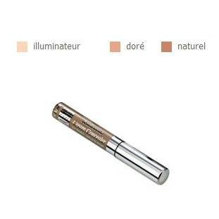 Applicateur en forme de stylo avec correcteur crème. Corps argenté, capuchon transparent. Inscription : Cream Concealer.