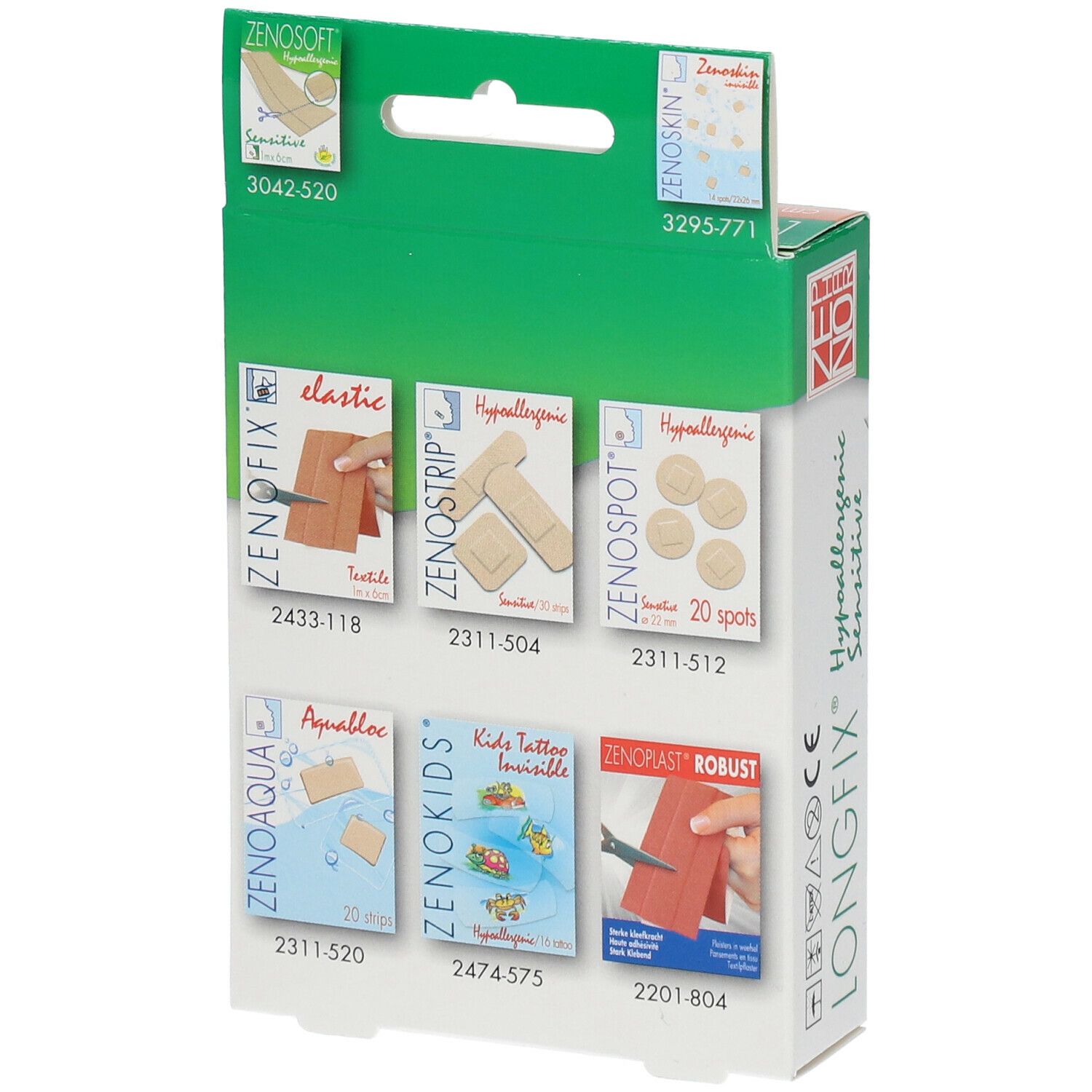 Longfix Sensitive Pansement élastique 6 cm x 1 m