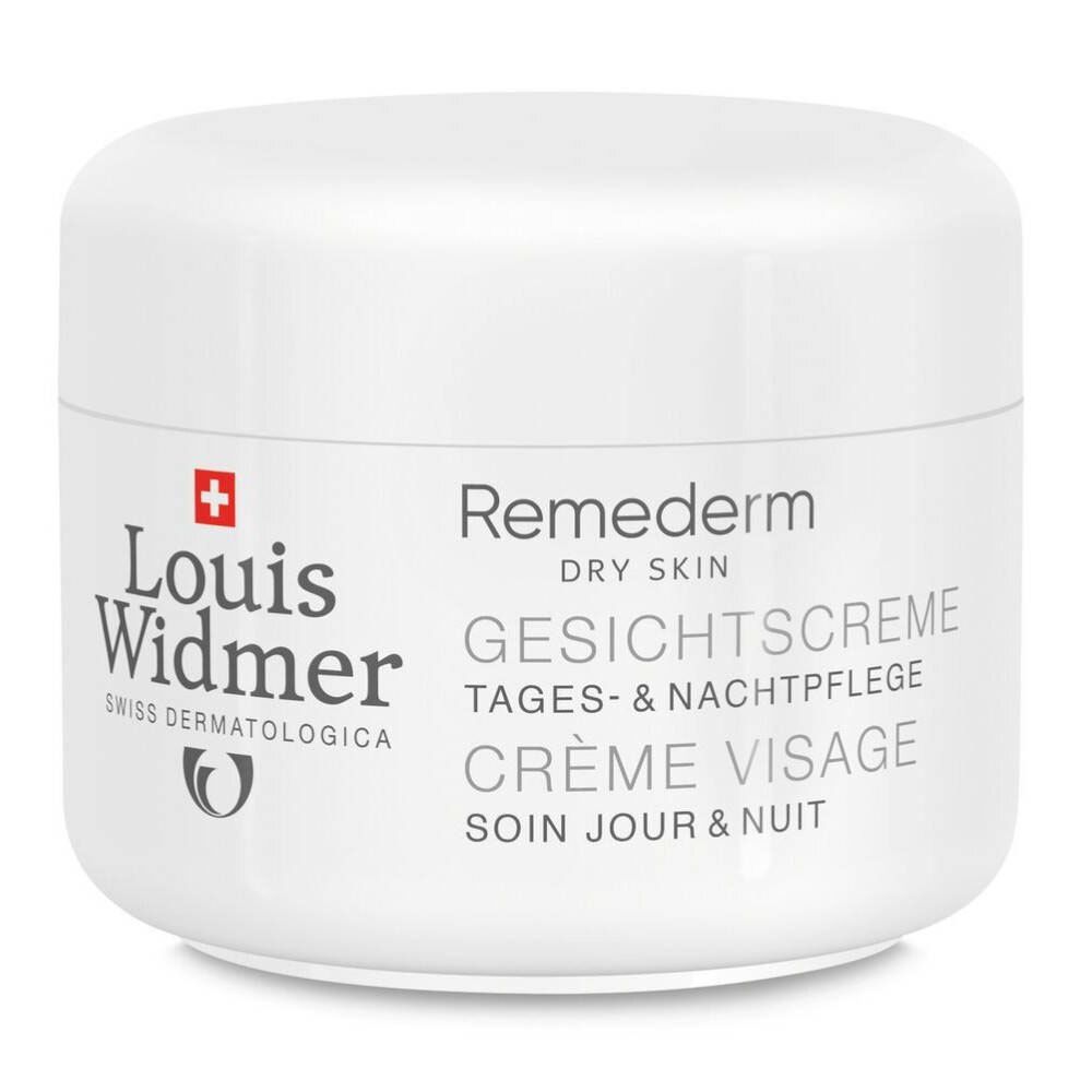 Louis Widmer Remederm Crème Visage légèrement parfumé