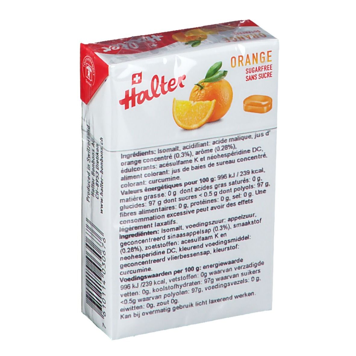 Halter Orange bonbons