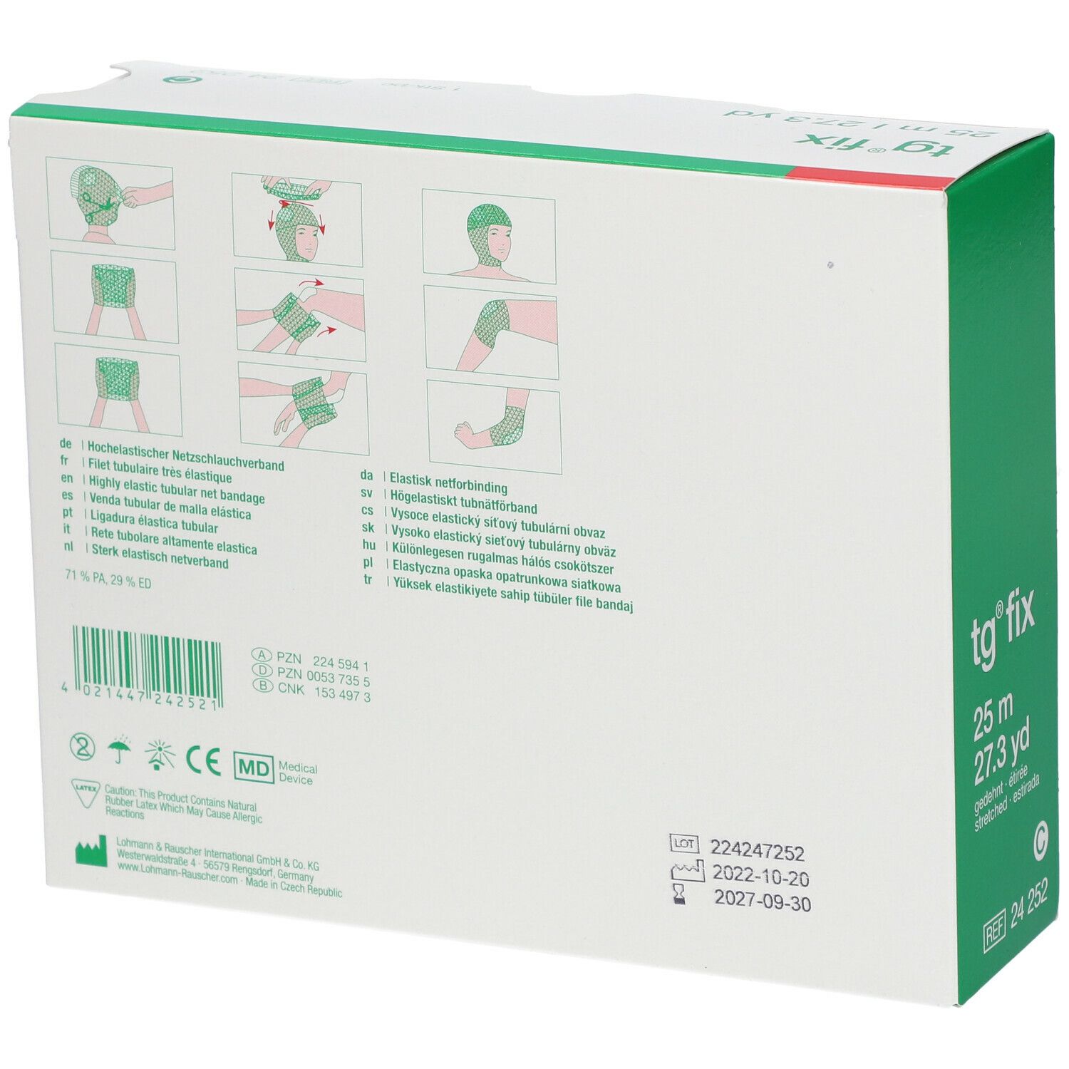 L&R tg® fix C pour Tête, bras et jambe