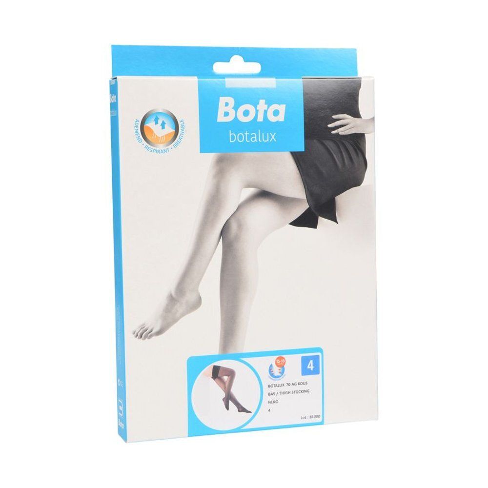 Emballage avec image du produit. Marque "Bota Botalux".