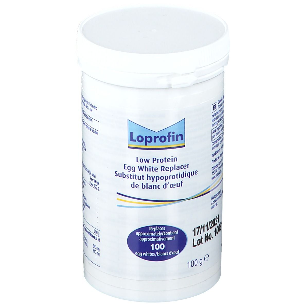 LOPROFIN Substitut hypoprotidique de blanc d'œufs
