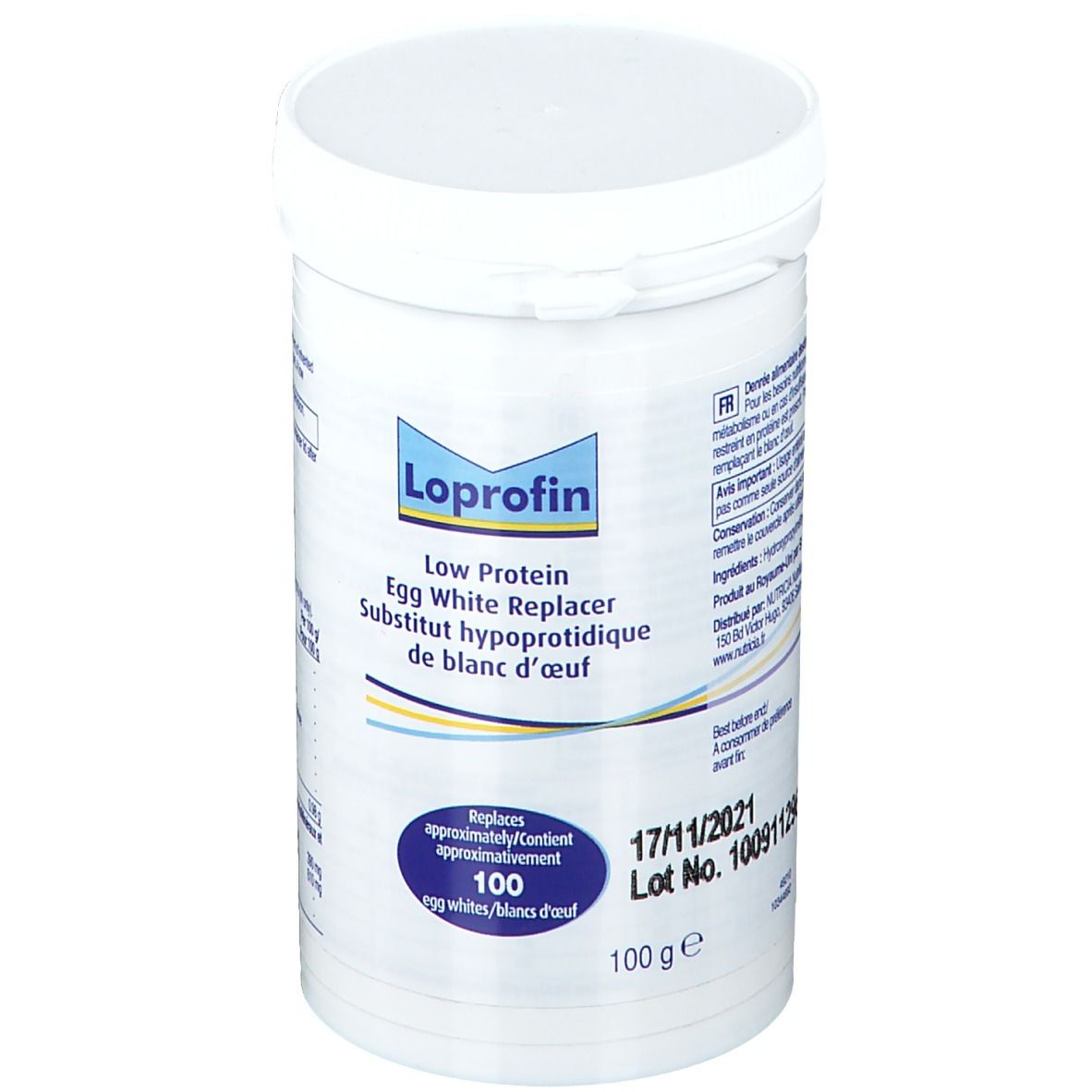 LOPROFIN Substitut hypoprotidique de blanc d'œufs