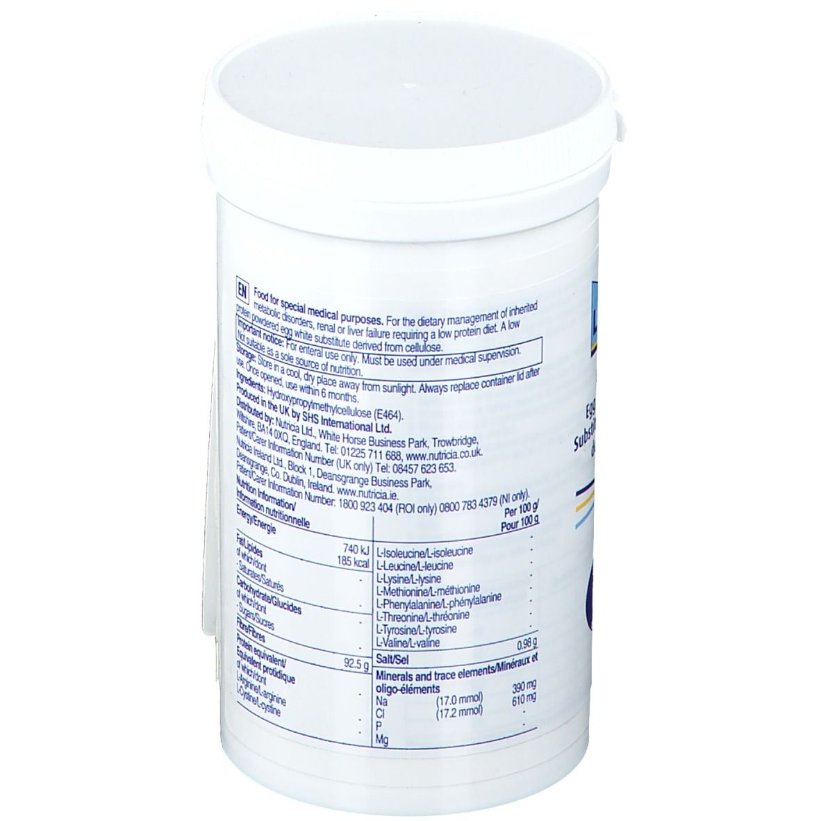 LOPROFIN Substitut hypoprotidique de blanc d'œufs