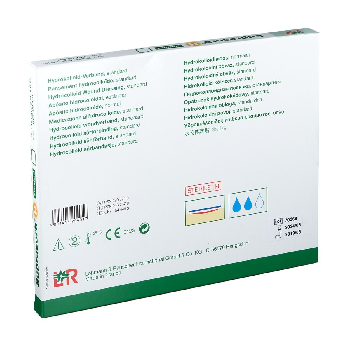Suprasorb H 15 x 15cm 20401