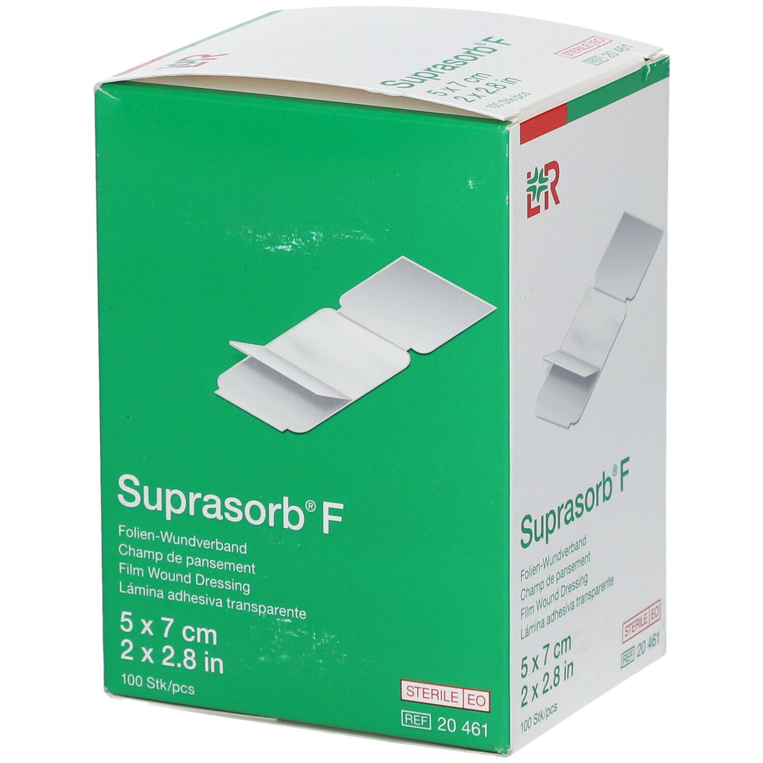 Suprasorb® F Pansement film Stérile 5 x 7cm