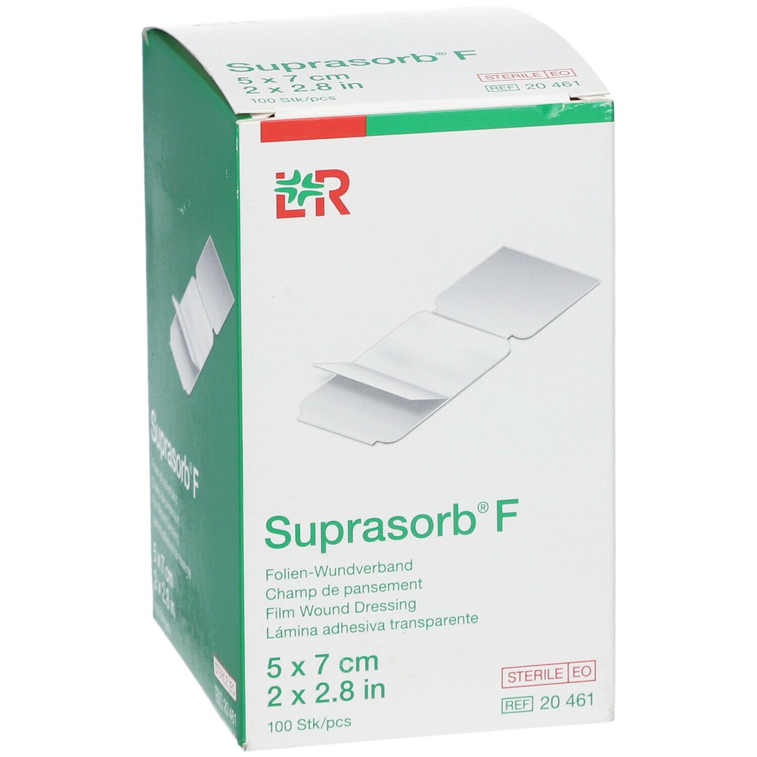 Suprasorb® F Pansement film Stérile 5 x 7cm
