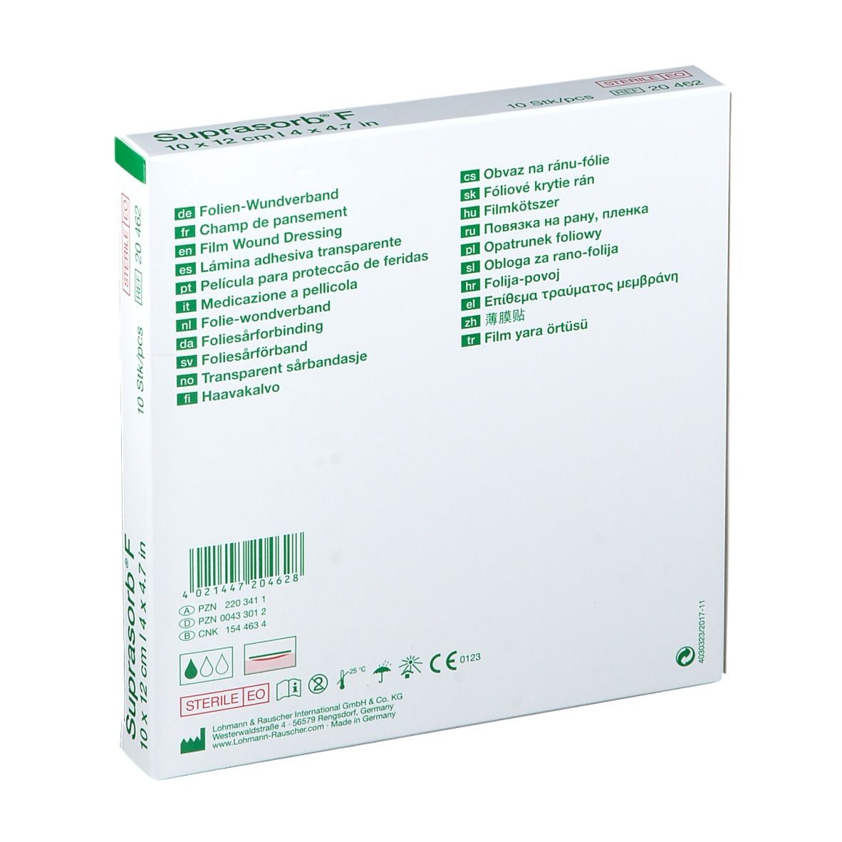 Suprasorb® F Film 10 x 12 cm