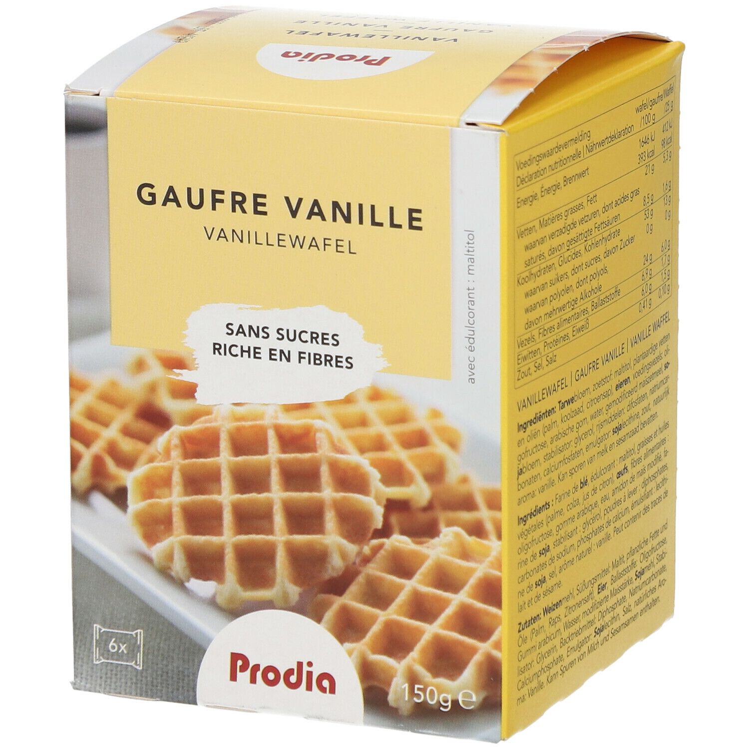 Prodia Gaufres Vanille