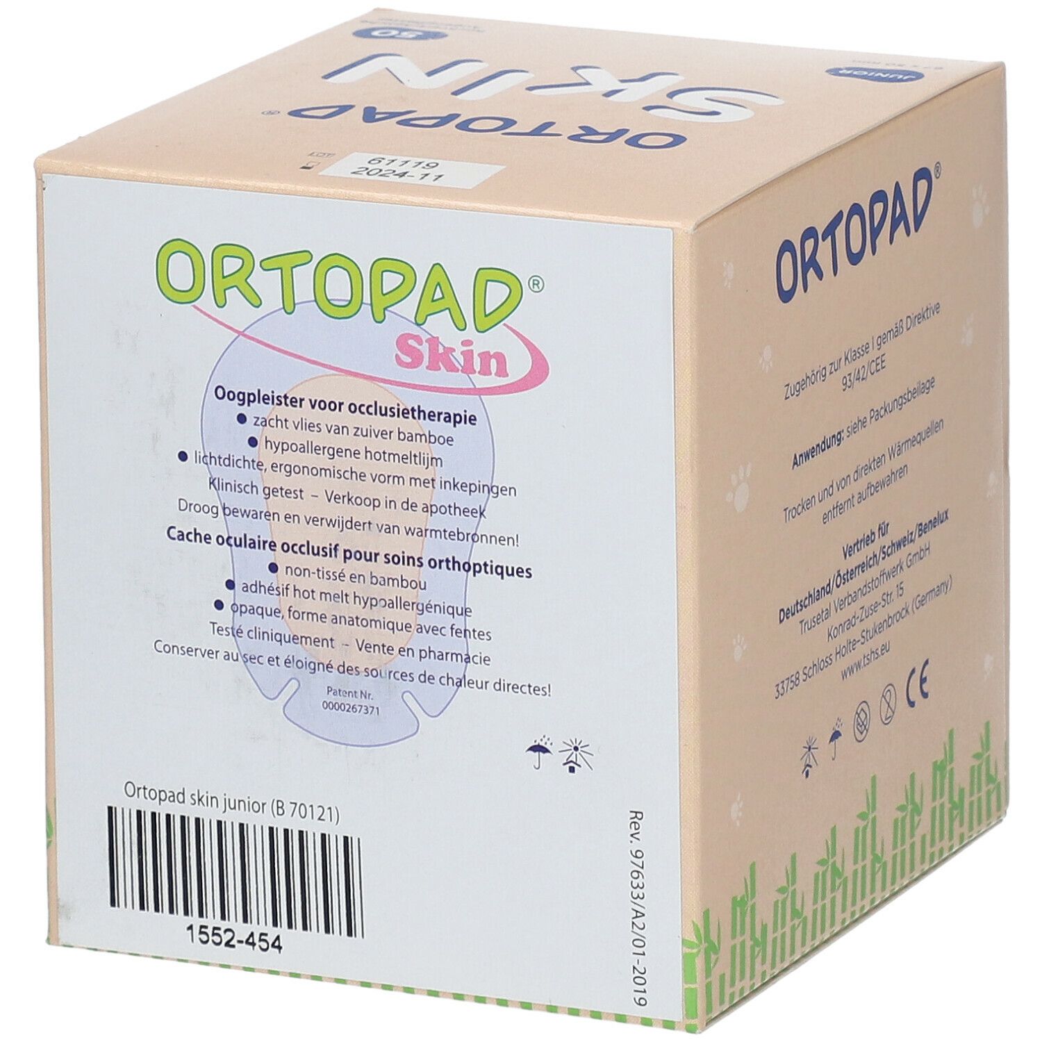 Ortopad Skin Junior Pans Oculaire