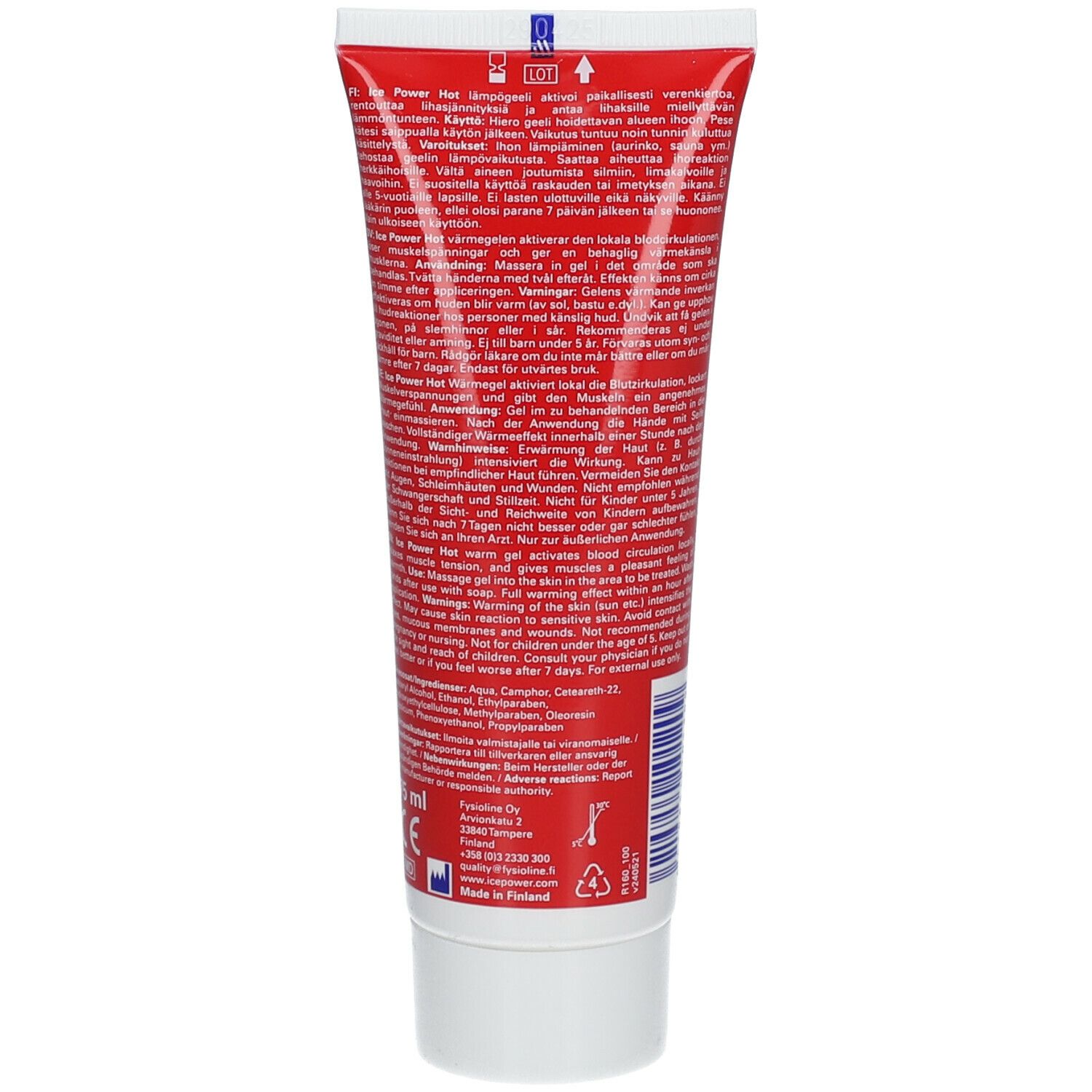 Ice Power Hot Warm Gel