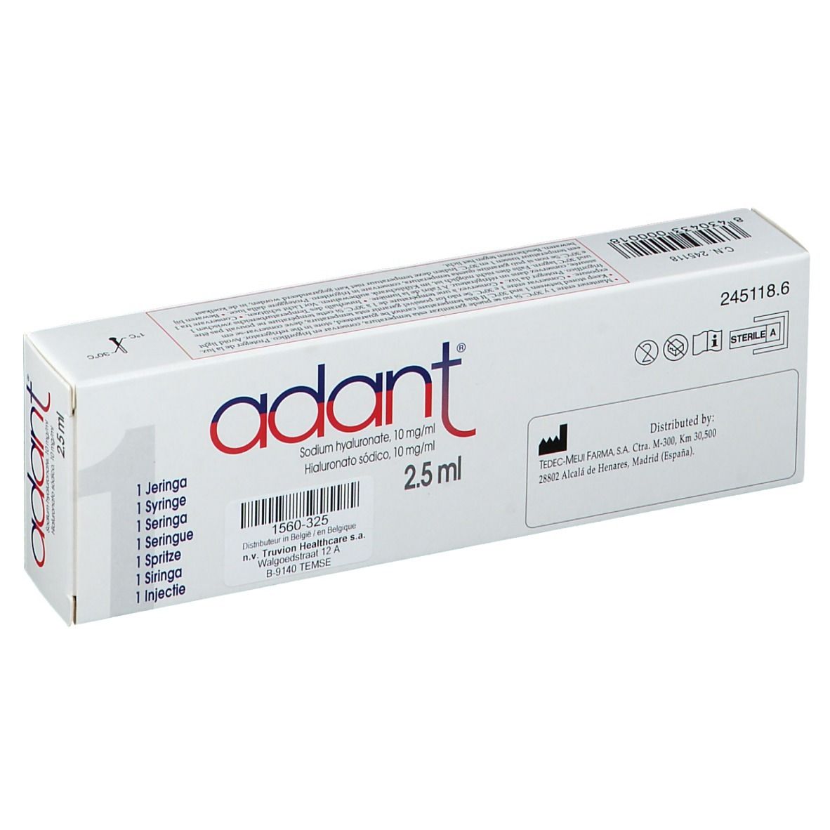 adant® Solution Injection IA 1%
