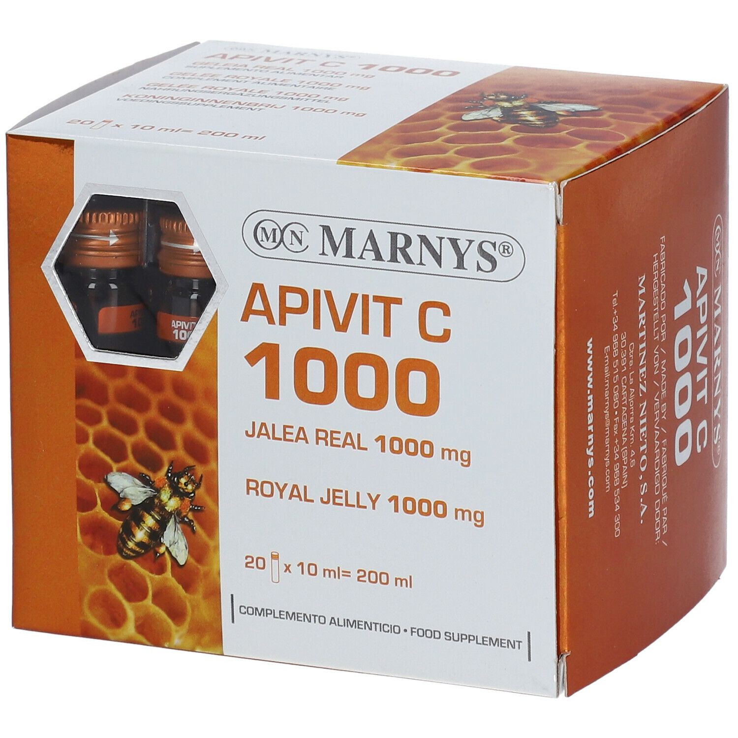 MARNYS® APIVIT C 1000 mg Gelée Royale Buvante