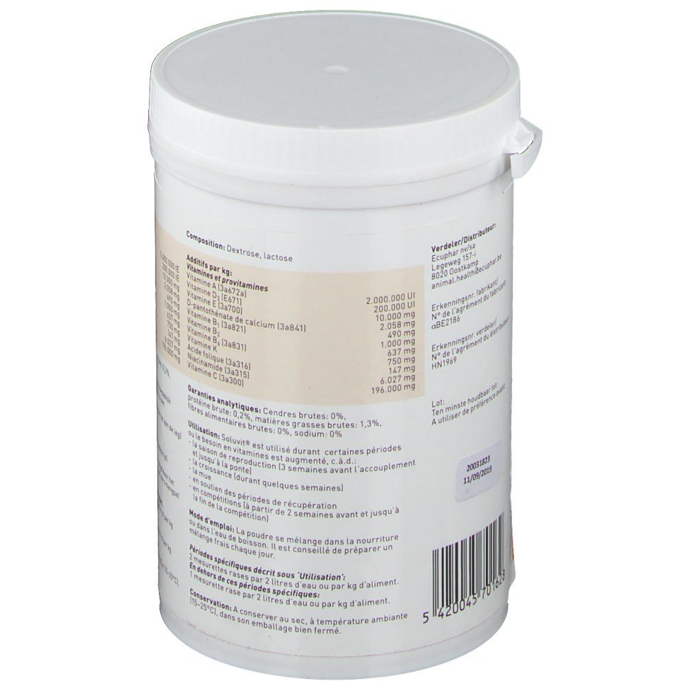 Soluvit® Poudre Soluble Vitamine