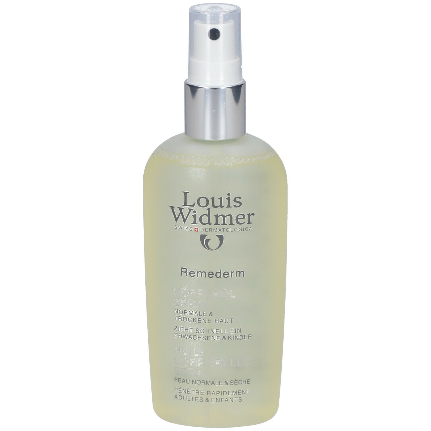 Louis Widmer Remederm Huile Corporelle légèrement parfumée