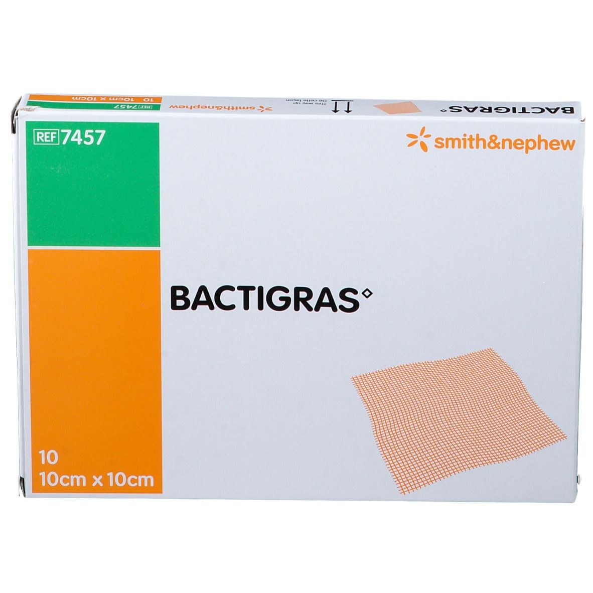 Bactigras Pansement 10 cm x 10 cm