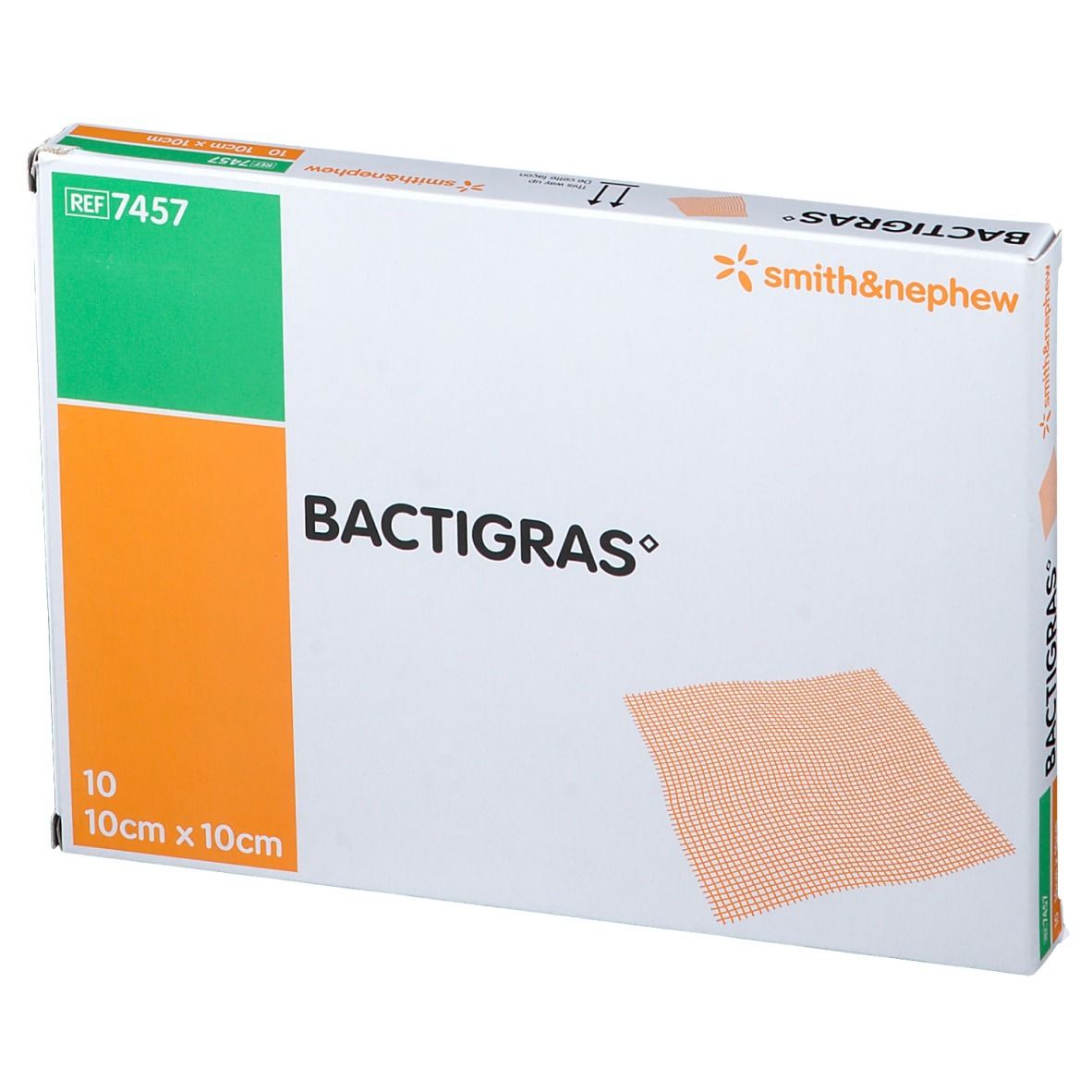 Bactigras Pansement 10 cm x 10 cm