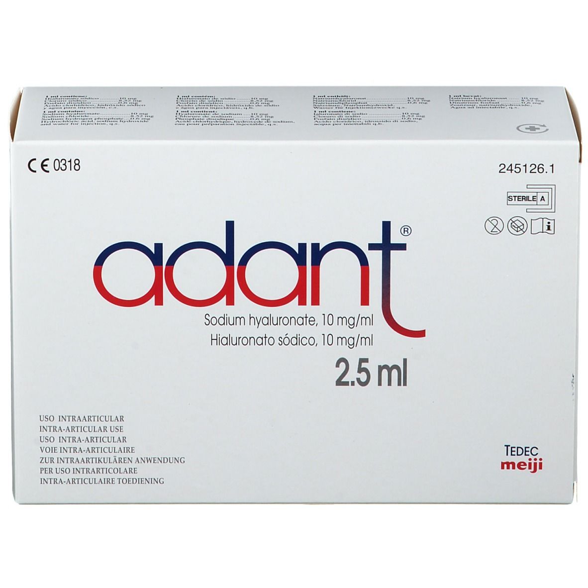 adant® Solution Injection IA 1%