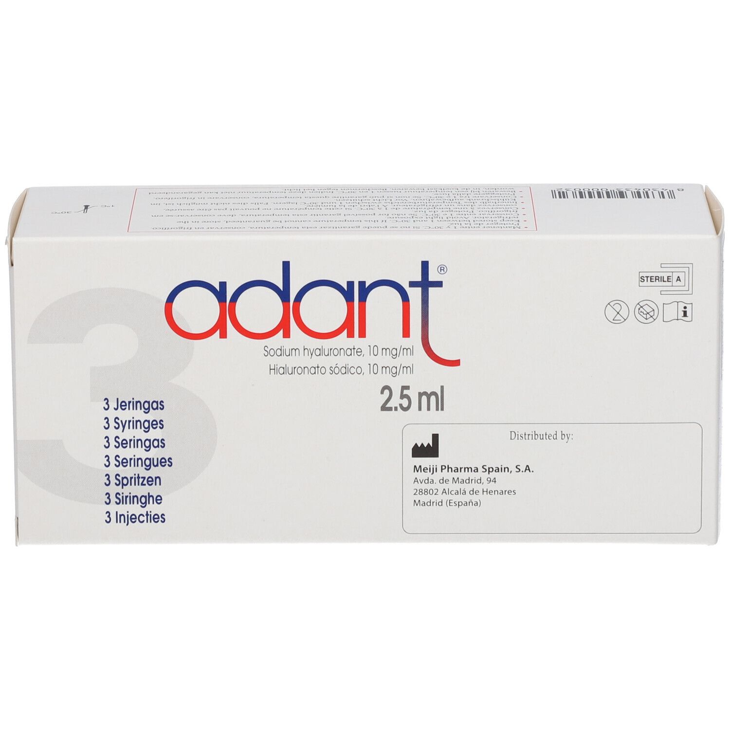 adant® Solution Injection IA 1%
