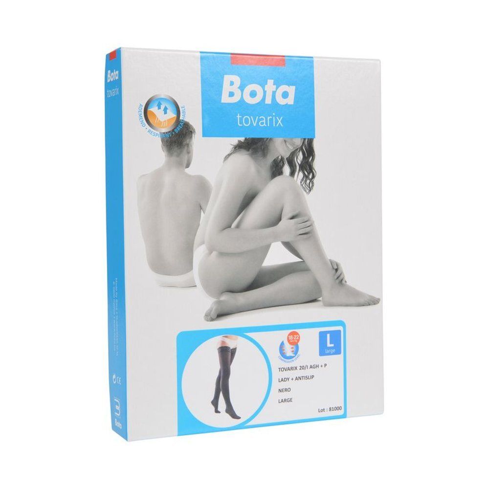 Bota Tovarix 20/I Lady Bas AGH +P Nero Large. Boîte avec image du produit et logo.