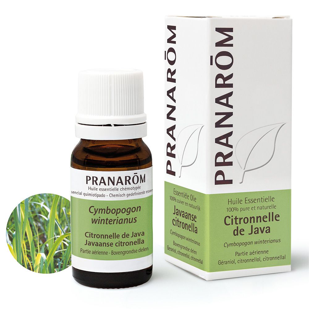 Pranarôm Huile Essentielle Citronnelle de Java Bio