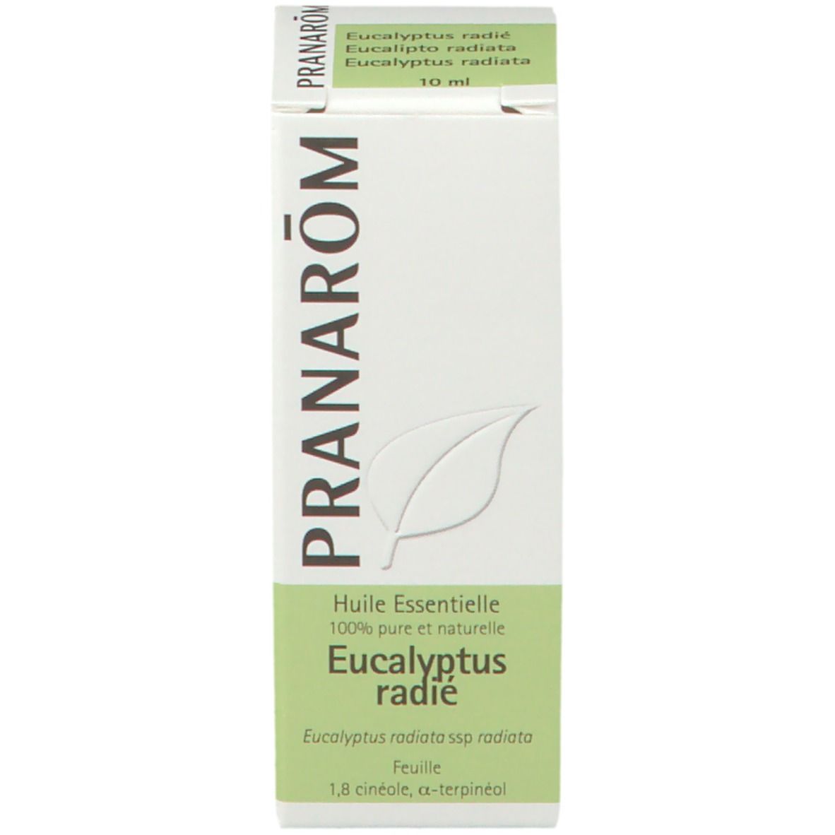PRANARÔM - Eucalyptus Radié - Huile Essentielle Chémotypée - Voies Respiratoires & Immunité - 100 % Pure Et Naturelle - HECT - 10 ml