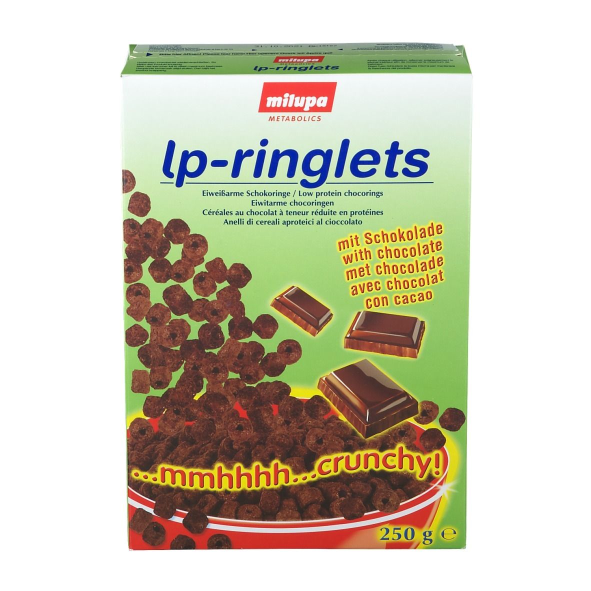 MILUPA Lp-ringlets Céréales au chocolat